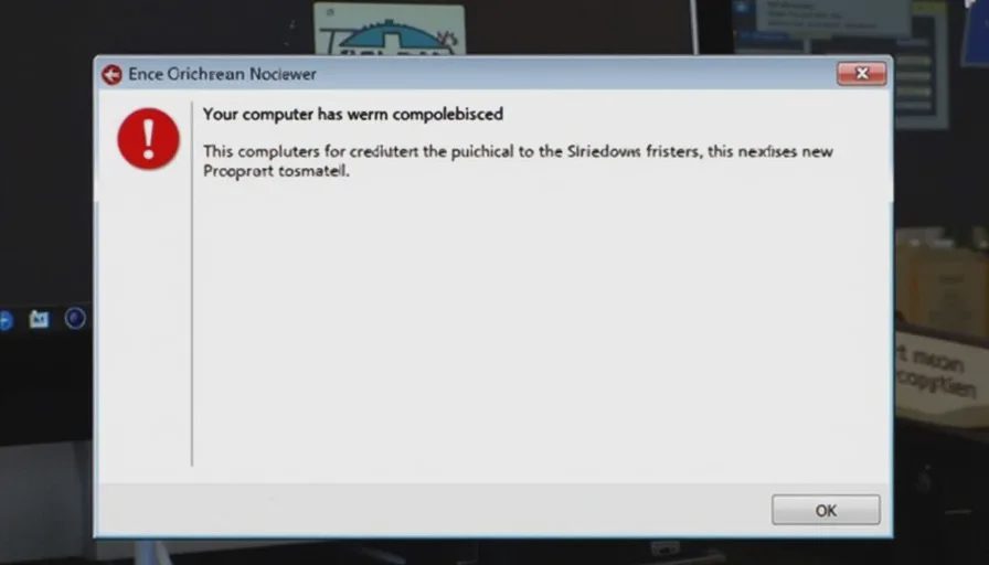 Mouse cursor moving by itself during shared screen scam.