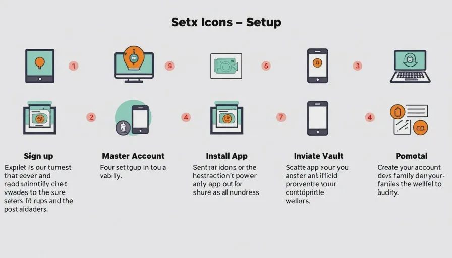 Ten-minute family password manager setup steps.