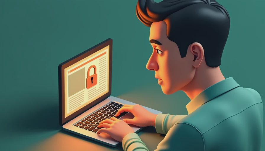 Illustration for cybersecurity news