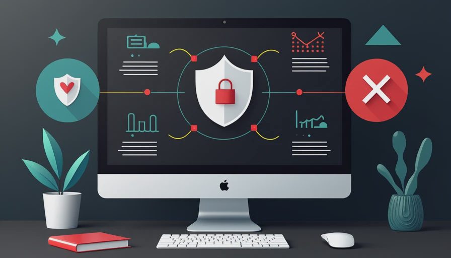 Visual context for computer virus prevention